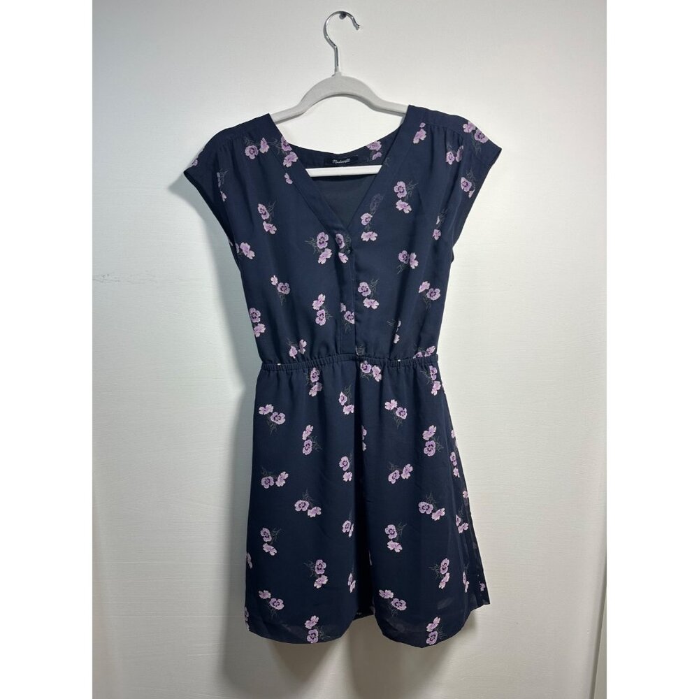 MADEWELL Floral A-Line Dress Size 00